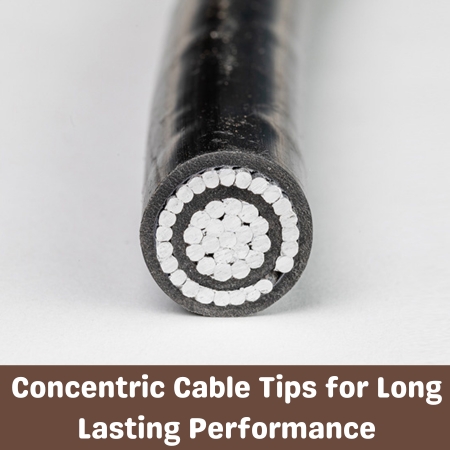 Concentric Cable Tips for Long Lasting Performance