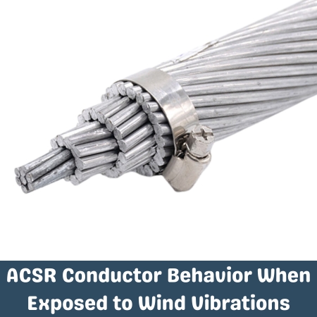 ACSR Conductor Behavior When Exposed to Wind Vibrations