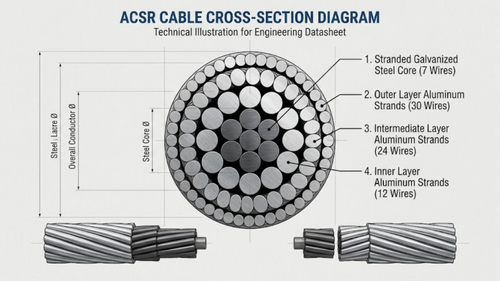 what is acsr cable