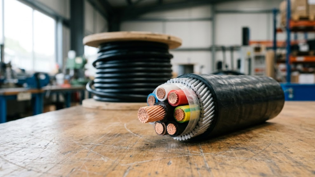 underground electrical cable